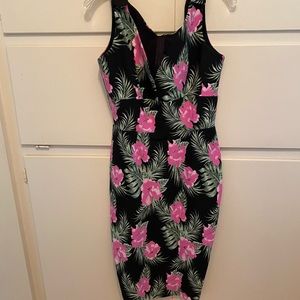 Pinup Couture Pink Hawaiian Leanna Size L